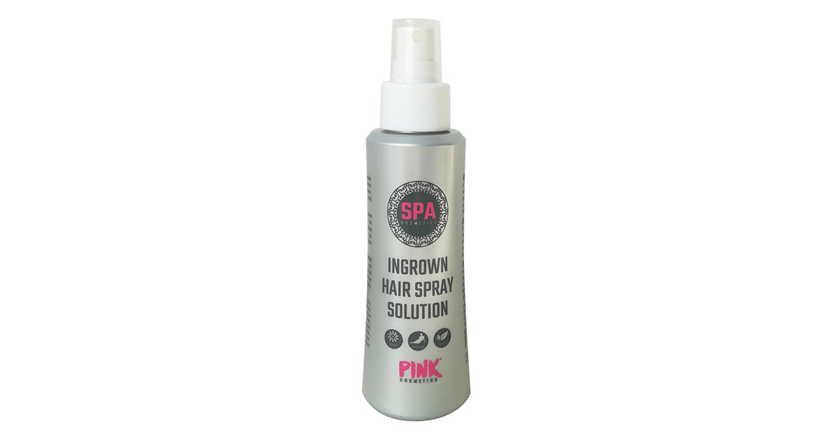 Pink Ingrown Hair Spray Solution Pink Cosmetics Waxing At Its